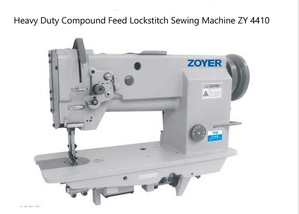 M&aacute;quina de coser de cuero pesado de una sola aguja ZY 4410