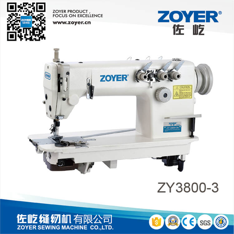 ZY3800 Zoyer Cadena Stitch Máquina de coser industrial