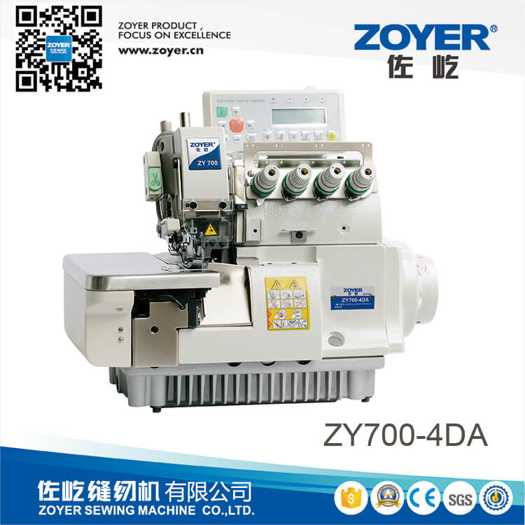 ZY700-4 Zoyer Súper de 4 hilo Superventa Máquina de coser