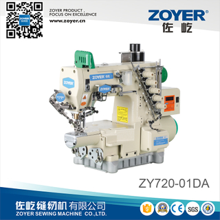 ZY720-01DA COMPLICACIÓN DIRECTA COMPUTADA CILINDRA CILINDRA Máquina de coser de colocación de la cama con recortador automático