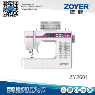 Máquina de coser doméstica multifuncional ZY-2601 ZOYER