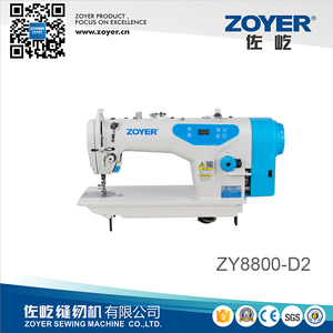 ZY8800-D2 NUEVO tipo zoyer direct drive máquina de coser industrial de punto de cadeneta de alta velocidad