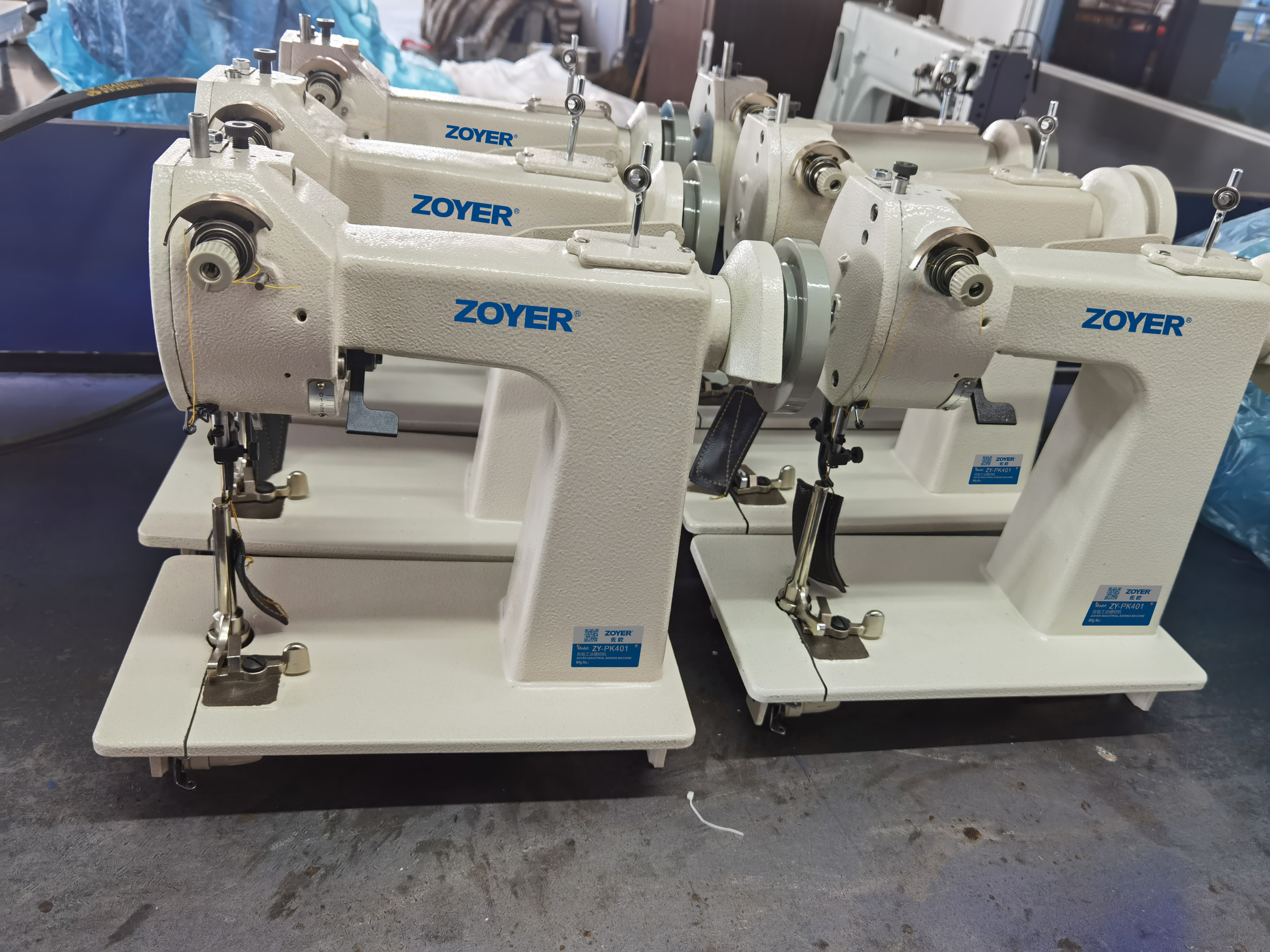 ZY-PK401 Máquina de coser industrial de guante de puntada de cadena de aguja única