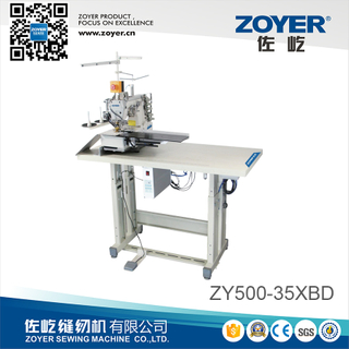 ZY500-35XBD Máquina de coser automática de enclavamiento de dobladillo inferior de un solo chip