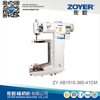ZY-XB1510-360-41CM Máquina de coser industrial de 360° de una sola aguja para equipaje y bolsos