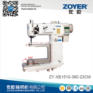 ZY-XB1510-360-23CM Máquina de coser industrial de 360° de una sola aguja para equipaje y bolsos